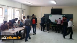 برگزاری انتخابات شورای صنفی -رفاهی دانشجویی در پردیس شهید باهنر اصفهان 3