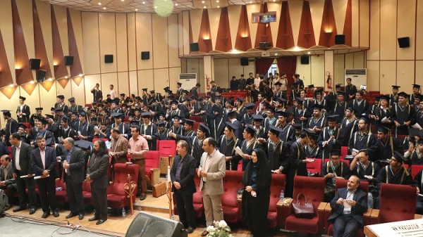 برگزاری جشن فارغ التحصیلی دانشجویان ورودی 91 پردیس شهید باهنر اصفهان