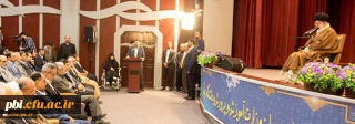 مشروح سخنان دکتر خنیفر رییس دانشگاه فرهنگیان در حضور رهبر معظم انقلاب اسلامی(مدظله العالی)