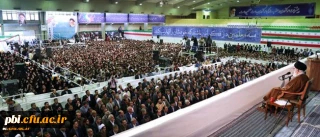 حضور و سخنرانی رهبر انقلاب در دانشگاه فرهنگیان