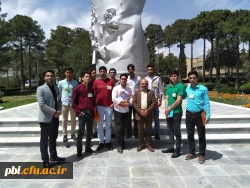 بازدید انجمن  شیمی پردیس شهید باهنر اصفهان از پالایشگاه نفت اصفهان