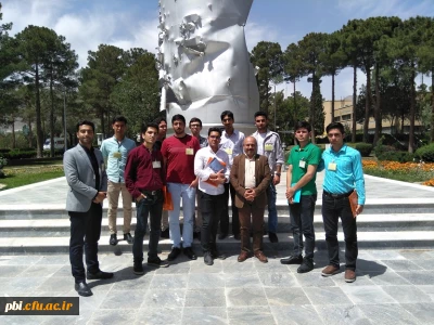 بازدید انجمن  شیمی پردیس شهید باهنر اصفهان از پالایشگاه نفت اصفهان