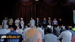 تشویق و قدردانی از زحمات دانشجویان فعال در حوزه  برگزاری نماز جماعت  3