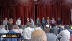 تشویق و قدردانی از زحمات دانشجویان فعال در حوزه  برگزاری نماز جماعت  4