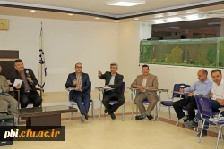 برگزاری جلسه  هم اندیشی و بررسی  مشکلات پردیس شهیبد باهنر با همکاری و شرکت مسئولین مدیریت استان  6
