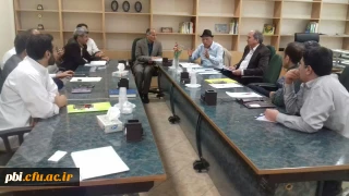 تشکیل جلسه شورا پردیس شهید باهنر اصفهان