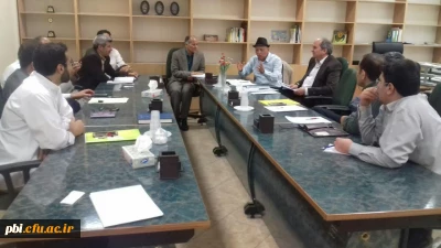 تشکیل جلسه شورا پردیس شهید باهنر اصفهان