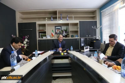 حضور دکتر خنیفر در جلسه شورای پردیس شهید باهنر اصفهان