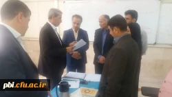 بازدید مسئولین اداره کل آموزش و پرورش استان اصفهان از روند برگزاری مصاحبه دانشجویان ورودی 97 2