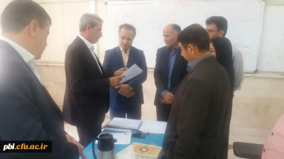 بازدید مسئولین اداره کل آموزش و پرورش استان اصفهان از روند برگزاری مصاحبه دانشجویان ورودی 97