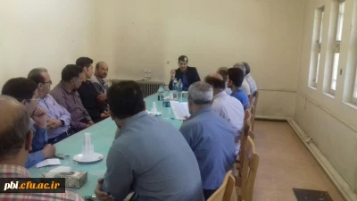 بازدید جناب آقای احمدی نماینده نظارت و بازرسی دانشگاه فرهنگیان از پردیس شهید باهنر اصفهان