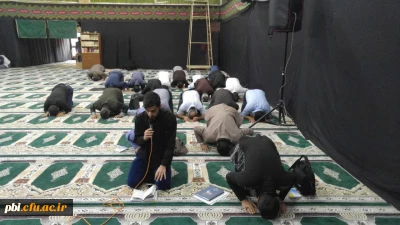 برگزاری مراسم پر فیض زیارت عاشورا  همراه با مداحی مداحان اهل البیت