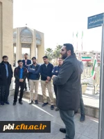 دیدار دانشجویان پردیس شهید باهنر  از گلستان شهدای شهر اصفهان 3