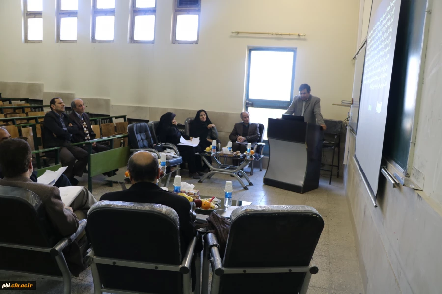 برگزاری اولین جلسه دفاع از پایانامه کارشناسی ارشد در پردیس شهید باهنر اصفهان 2