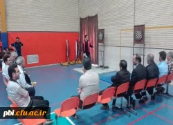 گزارش فعالیت های ورزشی کارکنان پردیس ها و مراکز آموزش عالی تابعه 6