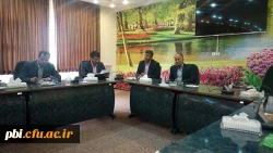 برگزاری جلسه شورای پردیس شهید باهنر همراه با تقدیر از کارکنان جانباز 5