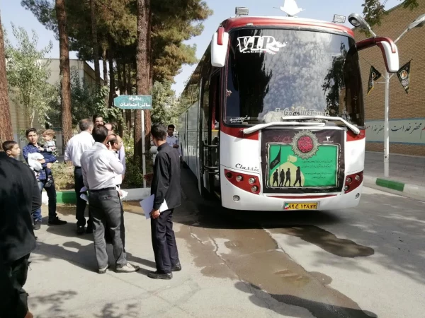 مراسم اعزام و بدرقه کاروان دانشجویان زائر اربعین حسینی 3