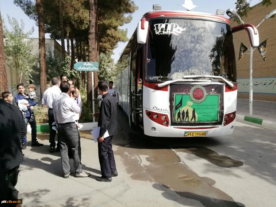 مراسم اعزام و بدرقه کاروان دانشجویان زائر اربعین حسینی 3