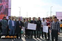 حضور مسئولین، اساتید، کارکنان و دانشجو معلمان پردیس شهید باهنر در راهپیمایی یوم الله 13 آبان 3