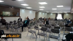 تشکیل جلسه اعضای هیات علمی پردیس شهید باهنر در جلسه آموزش 4