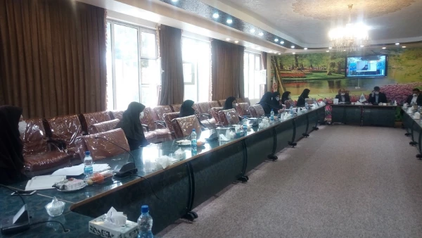 برکزاری جلسه هماهنکی کلاس ها مجازی با حضور مدیریت استان 6