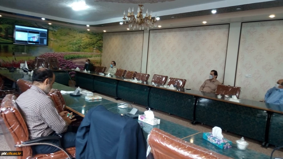 برگزاری جلسه شورای مجازی سازی پردیس شهید باهنر اصفهان 5