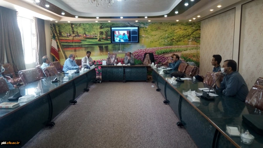 برگزاری جلسه شورای مجازی سازی پردیس شهید باهنر اصفهان 9