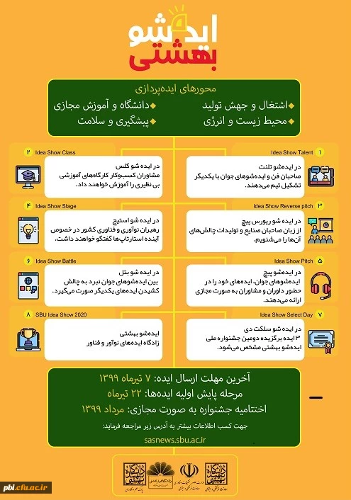 فراخوان جشنواره ملی ایده شو بهشتی 2