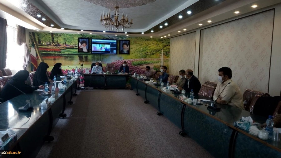 برگزاری جلسه بررسی راهکارهای برگزاری ترم جدید دانشگاه فرهنگیان پردیس شهید باهنر اصفهان 2