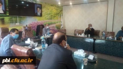تشکیل شورای پردیس شهید باهنر اصفهان جهت آمادگی برگزاری ترم جدید بصورت آنلاین 3