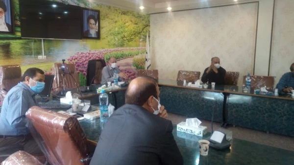 تشکیل شورای پردیس شهید باهنر اصفهان جهت آمادگی برگزاری ترم جدید بصورت آنلاین 3