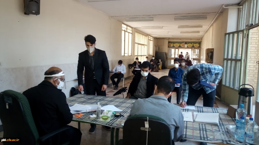 گزارش تصویری برگزاری مصاحبه ورودی 99 دانشگاه فرهنگیان پردیس شهید باهنر اصفهان 7