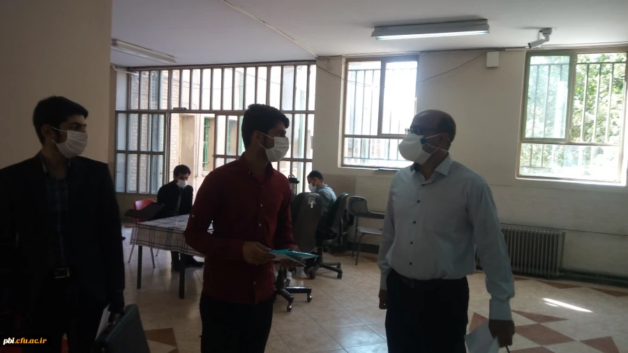 گزارش تصویری برگزاری مصاحبه ورودی 99 دانشگاه فرهنگیان پردیس شهید باهنر اصفهان 10