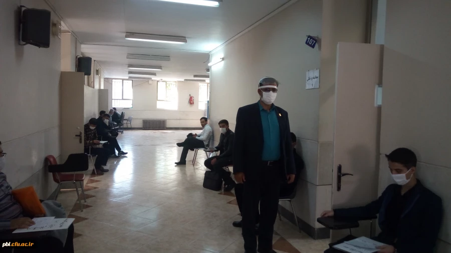 گزارش تصویری برگزاری مصاحبه ورودی 99 دانشگاه فرهنگیان پردیس شهید باهنر اصفهان 14