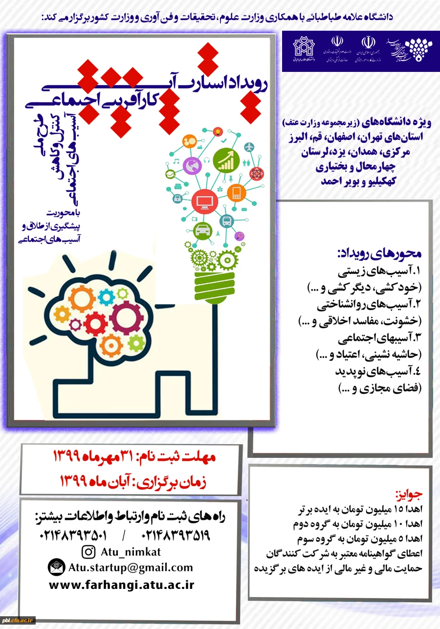 رویداد استارت آپی کارآفرینی اجتماعی 2