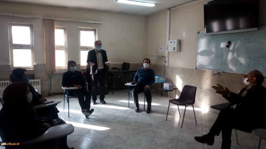 انتخاب مدیران گروه های آموزشی پردیس شهید باهنر اصفهان 17