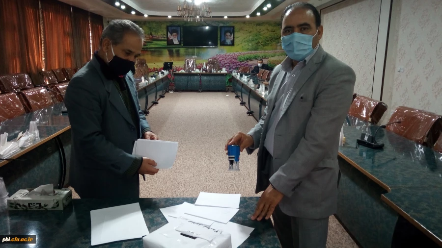 انتخاب مدیران گروه های آموزشی پردیس شهید باهنر اصفهان 3