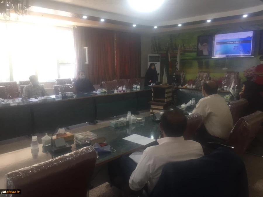 برگزاری جلسه دفاع سرکار خانم بتول سعیدی در رشته زبان و ادبیات فارسی 2