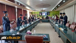 برگزاری جلسه فارغ التحصیلی دانشجویان ورودی 96 6