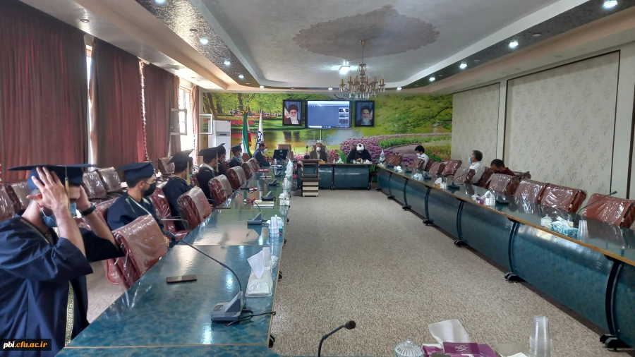 برگزاری جلسه فارغ التحصیلی دانشجویان ورودی 96 8