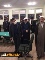 حضور ریاست محترم دانشگاه فرهنگیان جناب آقای دکتر خنیفر به همراه مسئول نهاد رهبری دانشگاه فرهنگیان حجت الاسلام و المسلمین تقوی در پردیس شهید باهنر  3