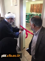 حضور ریاست محترم دانشگاه فرهنگیان جناب آقای دکتر خنیفر به همراه مسئول نهاد رهبری دانشگاه فرهنگیان حجت الاسلام و المسلمین تقوی در پردیس شهید باهنر  5