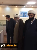 حضور ریاست محترم دانشگاه فرهنگیان جناب آقای دکتر خنیفر به همراه مسئول نهاد رهبری دانشگاه فرهنگیان حجت الاسلام و المسلمین تقوی در پردیس شهید باهنر  7
