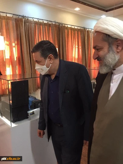 حضور ریاست محترم دانشگاه فرهنگیان جناب آقای دکتر خنیفر به همراه مسئول نهاد رهبری دانشگاه فرهنگیان حجت الاسلام و المسلمین تقوی در پردیس شهید باهنر  8
