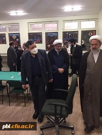 حضور ریاست محترم دانشگاه فرهنگیان جناب آقای دکتر خنیفر به همراه مسئول نهاد رهبری دانشگاه فرهنگیان حجت الاسلام و المسلمین تقوی در پردیس شهید باهنر  3