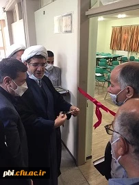 حضور ریاست محترم دانشگاه فرهنگیان جناب آقای دکتر خنیفر به همراه مسئول نهاد رهبری دانشگاه فرهنگیان حجت الاسلام و المسلمین تقوی در پردیس شهید باهنر  4