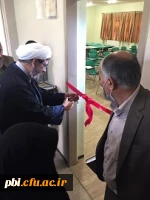 حضور ریاست محترم دانشگاه فرهنگیان جناب آقای دکتر خنیفر به همراه مسئول نهاد رهبری دانشگاه فرهنگیان حجت الاسلام و المسلمین تقوی در پردیس شهید باهنر  5