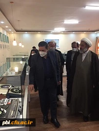 حضور ریاست محترم دانشگاه فرهنگیان جناب آقای دکتر خنیفر به همراه مسئول نهاد رهبری دانشگاه فرهنگیان حجت الاسلام و المسلمین تقوی در پردیس شهید باهنر  6