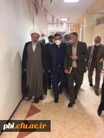 حضور ریاست محترم دانشگاه فرهنگیان جناب آقای دکتر خنیفر به همراه مسئول نهاد رهبری دانشگاه فرهنگیان حجت الاسلام و المسلمین تقوی در پردیس شهید باهنر  10