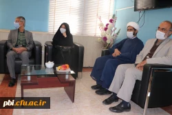 بازدید رییس دانشگاه فرهنگیان و مسئول نهاد رهبری دانشگاه فرهنگیان  2